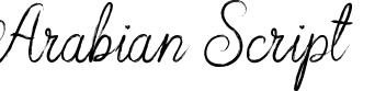 Arabian Script