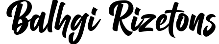 Balhgi Rizetons