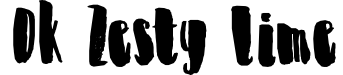 DK Zesty Lime