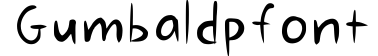 Gumbaldpfont
