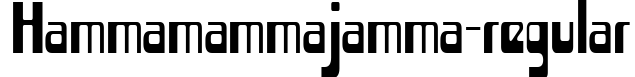 HammaMammaJamma-Regular