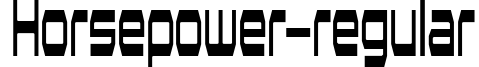 Horsepower-Regular