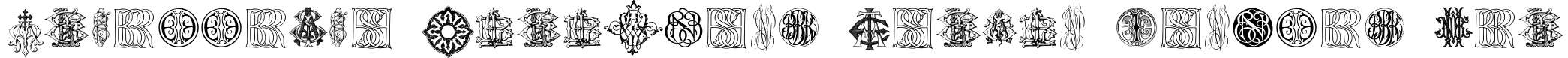 Intellecta Monograms Random Samples Ten 