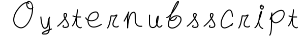 Oysternubsscript
