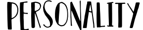 Personality