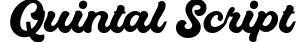 Quintal Script