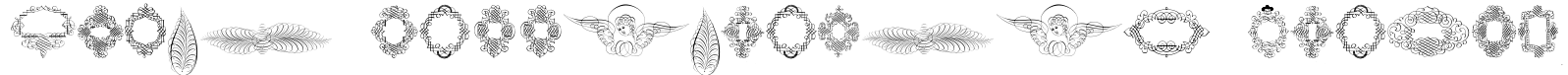 Rough Calligraphic Frames