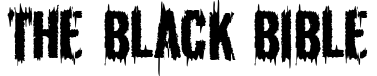 The Black Bible