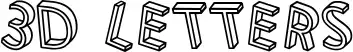 3D Letters