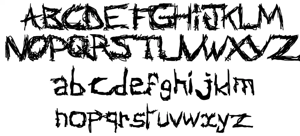 Abstract Classicfont specimens