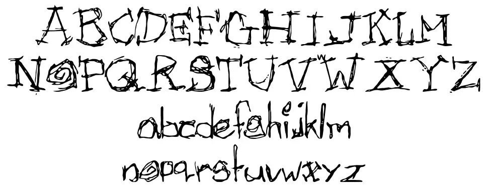 Afectionlessfont specimens
