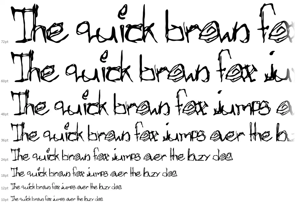 Afectionlessfont waterfall