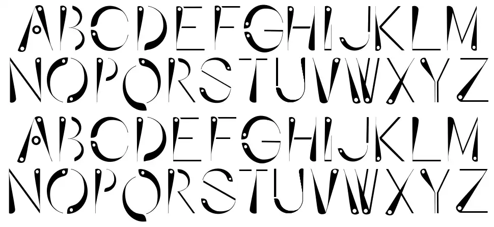 Affixedfont specimens
