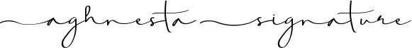 Aghnesta Signature