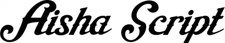 Aisha Script