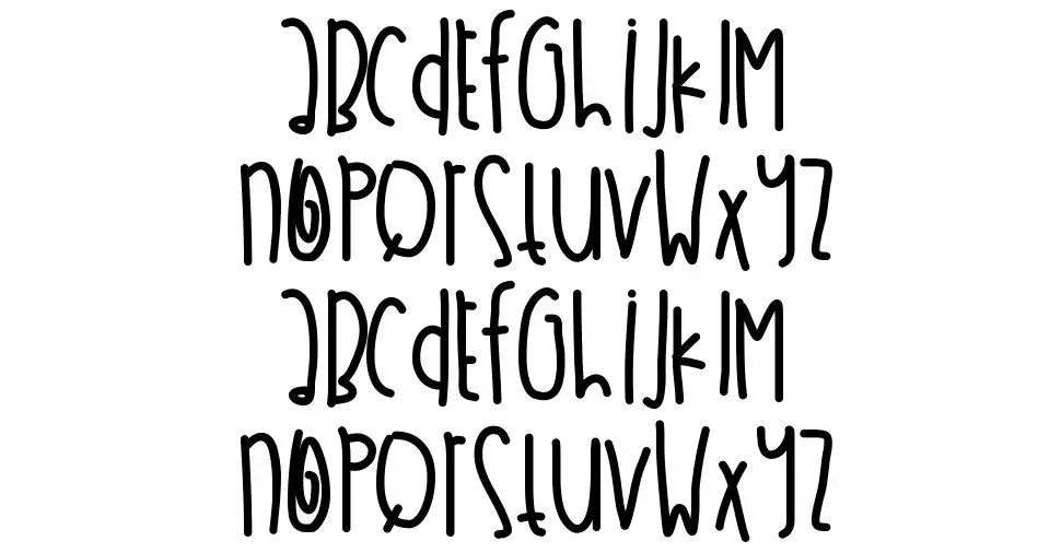 Allens Wonderlandfont specimens