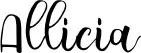 Allicia