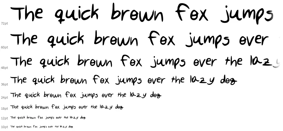 An Original Font By Davifont waterfall