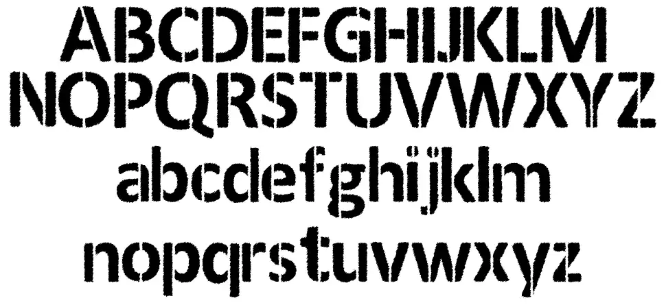 Andersonfont specimens