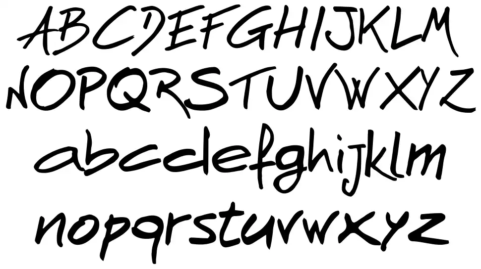 AndNow Handfont specimens