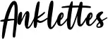 Anklettes