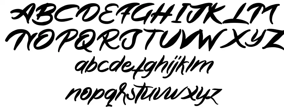 Anyhowfont specimens