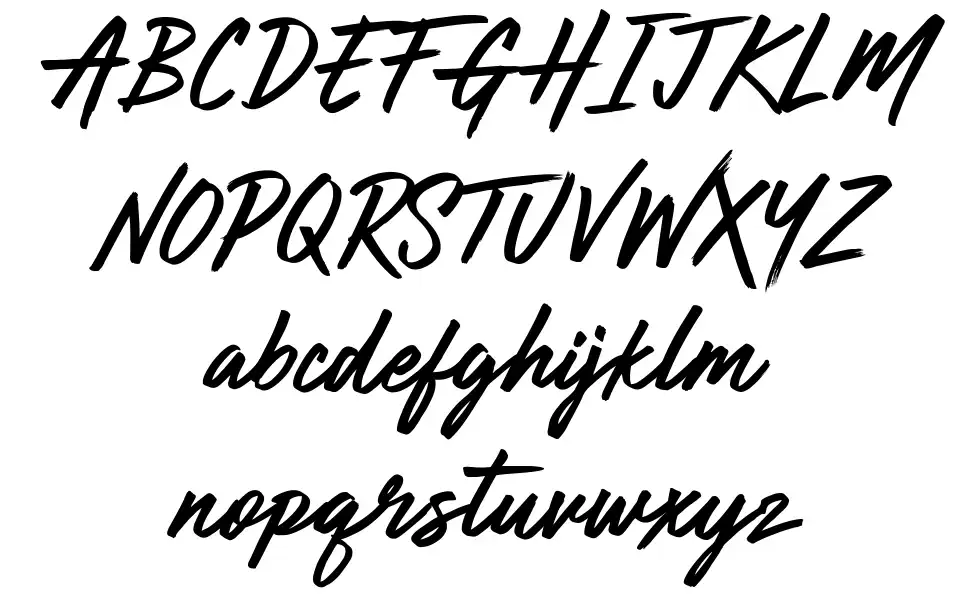Anything Goesfont specimens