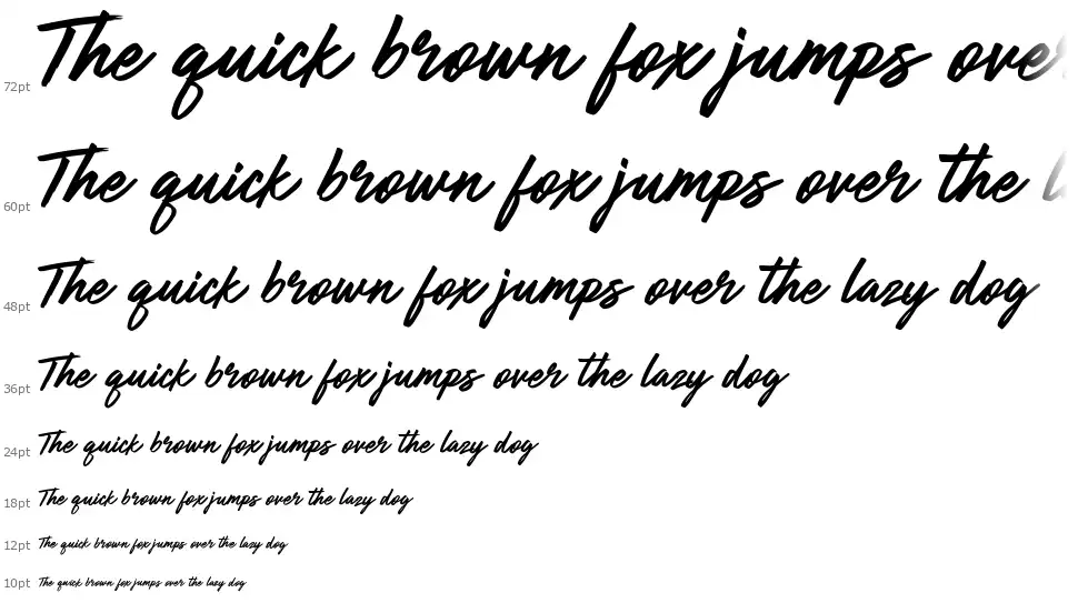 Anything Goesfont waterfall