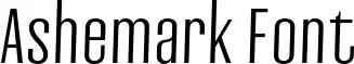 Ashemark Font