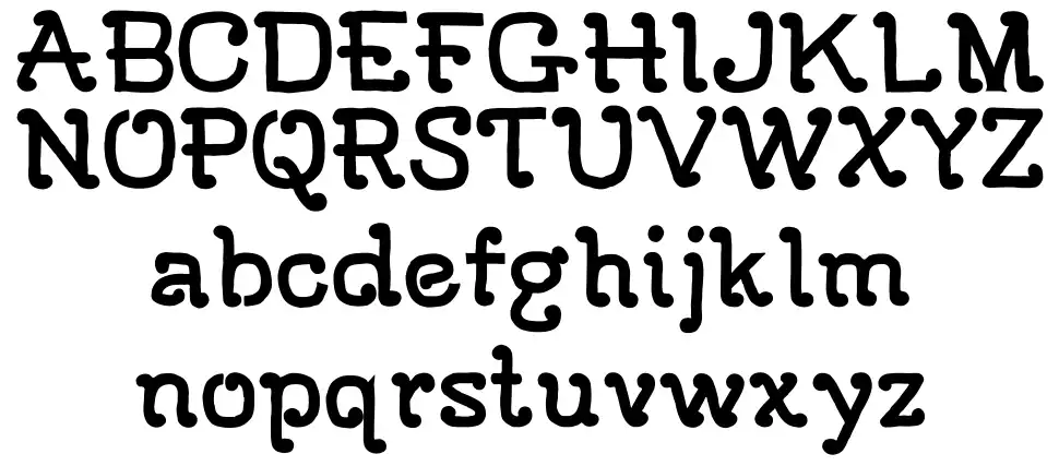 Atlantic of 18790font specimens