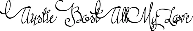 Austie Bost All My Love
