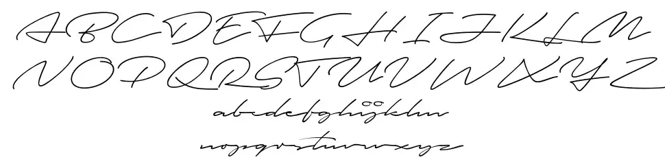 Autografiafont specimens