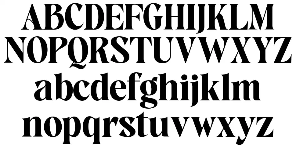 Avingal Vzory písma Avingalfont specimens