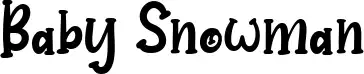 Baby Snowman