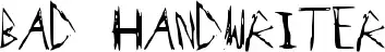 Bad Handwriter