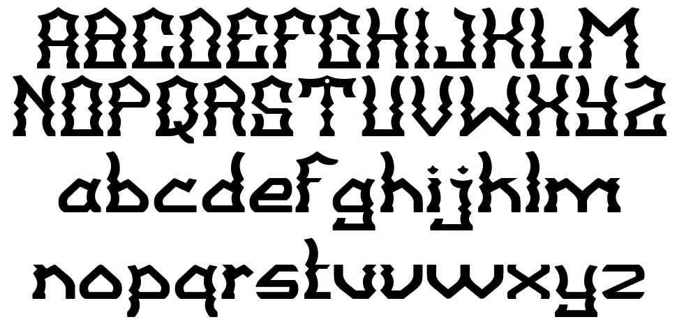Balangkartafont specimens