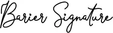 Barier Signature