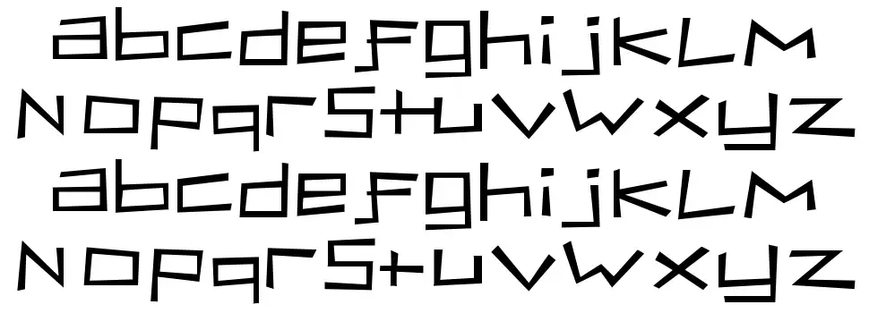 Bassistfont specimens
