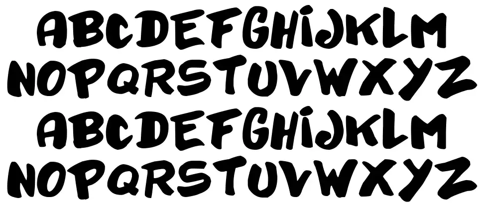Baydayfont specimens