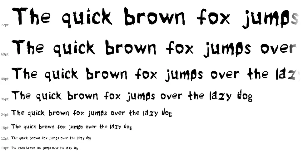 BB Rough Riderfont waterfall