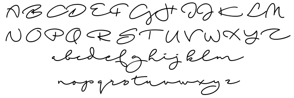 Beach Scriptfont specimens