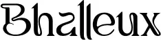 Bhalleux