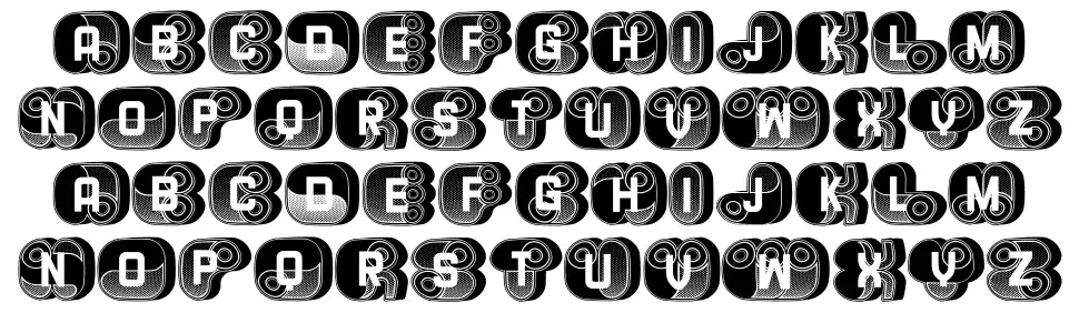 Bifteckfont specimens