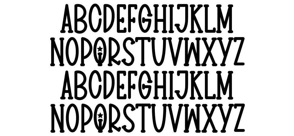 Big Housefont specimens