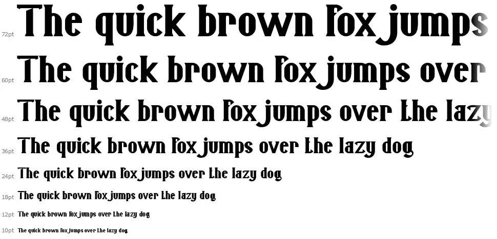 Bigcityfont waterfall