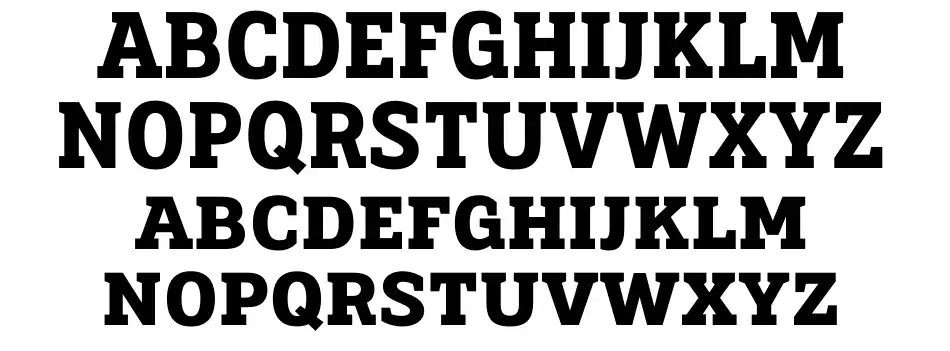 Biotrip Serif Capsfont specimens