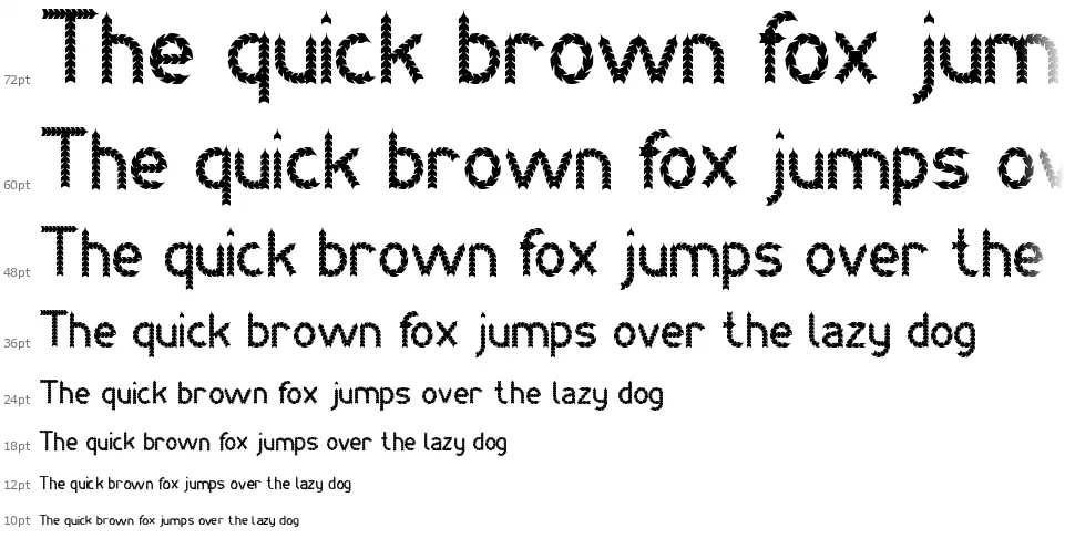 Black Arrowfont waterfall