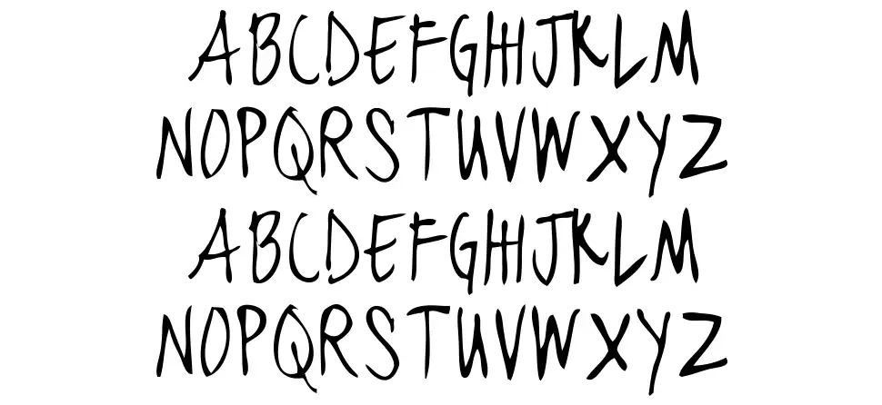 Black Jacket Boysfont specimens