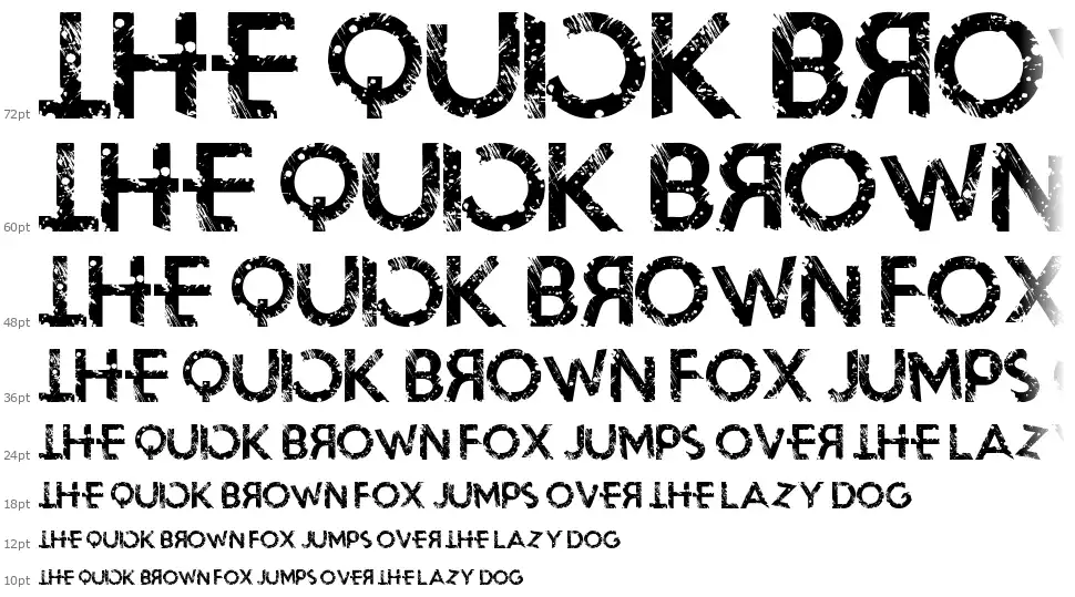 Blackout Morningfont waterfall