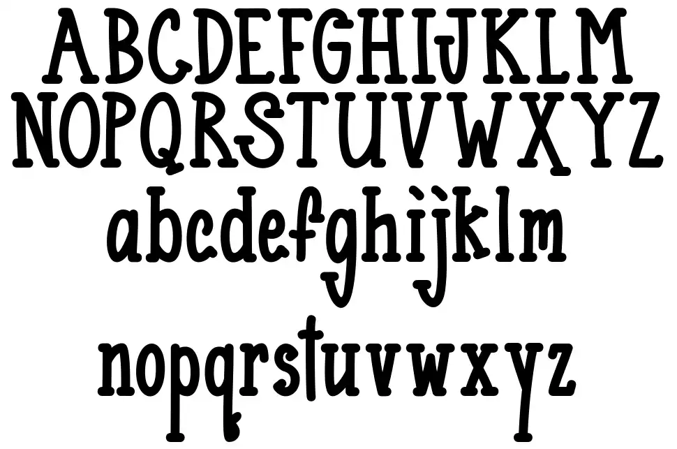 Blueno Chocolatefont specimens